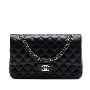 Pre-Loved Chanel Medium Classic Lambskin Double Flap